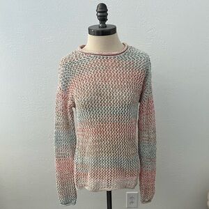 NWT Design 365 Long-Sleeved Crochet Top